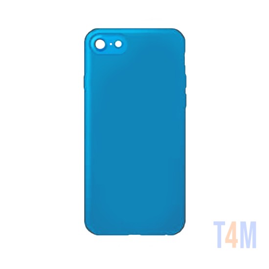 Capa de Silicone Dura New Science para Apple iPhone 7G/8G Azul